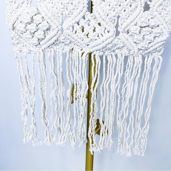 Natural Macrame Wall Hanging - Picture 3 of 3